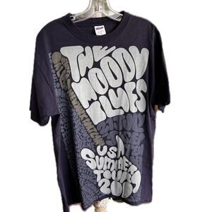 Moody Blues 2009 USA Summer Tour concert tee shirt Men’s L unisex top, rock band